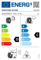 205/60R16 opona SUMITOMO WT200 XL 96H